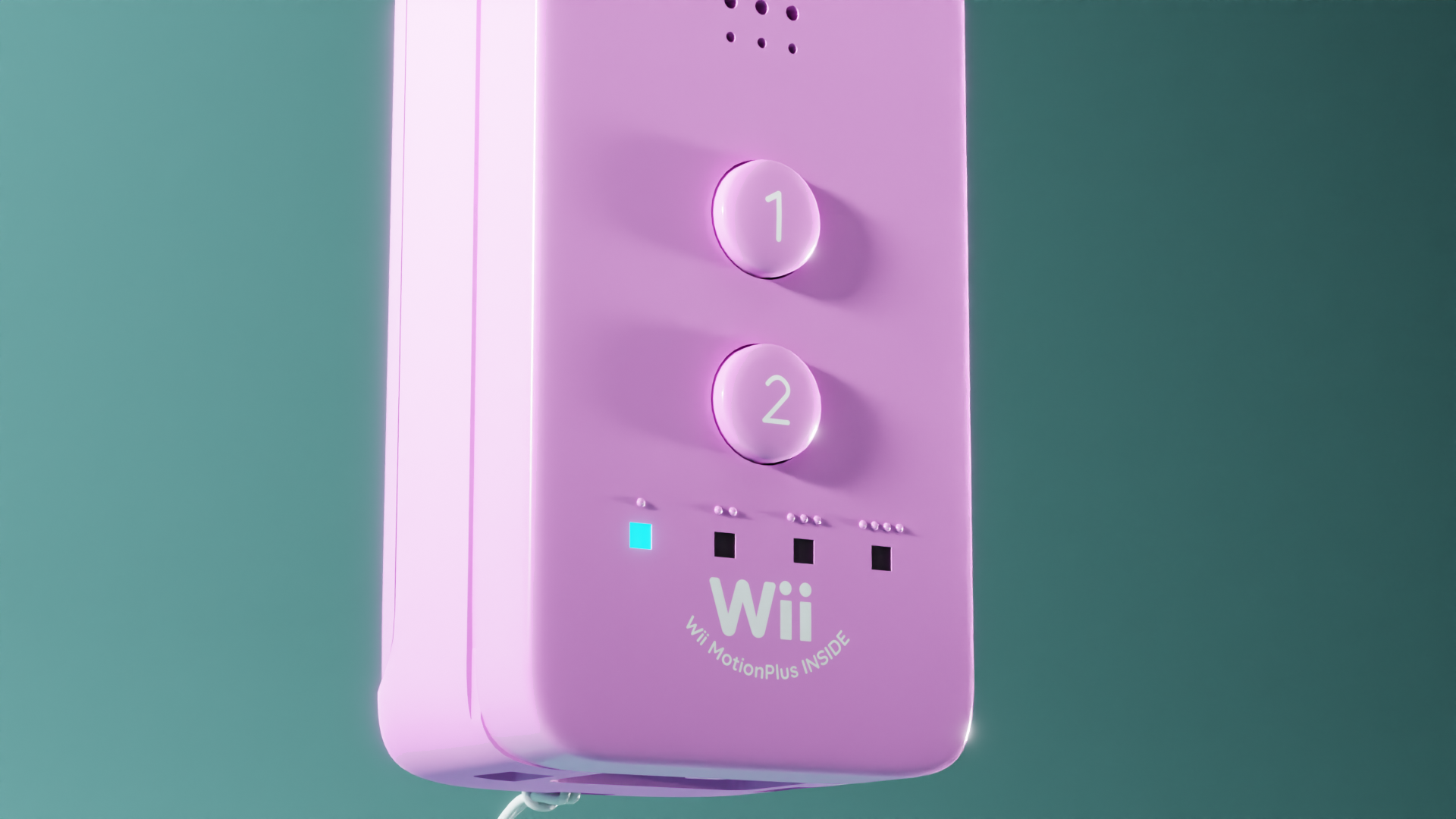 realistic wii remote floating